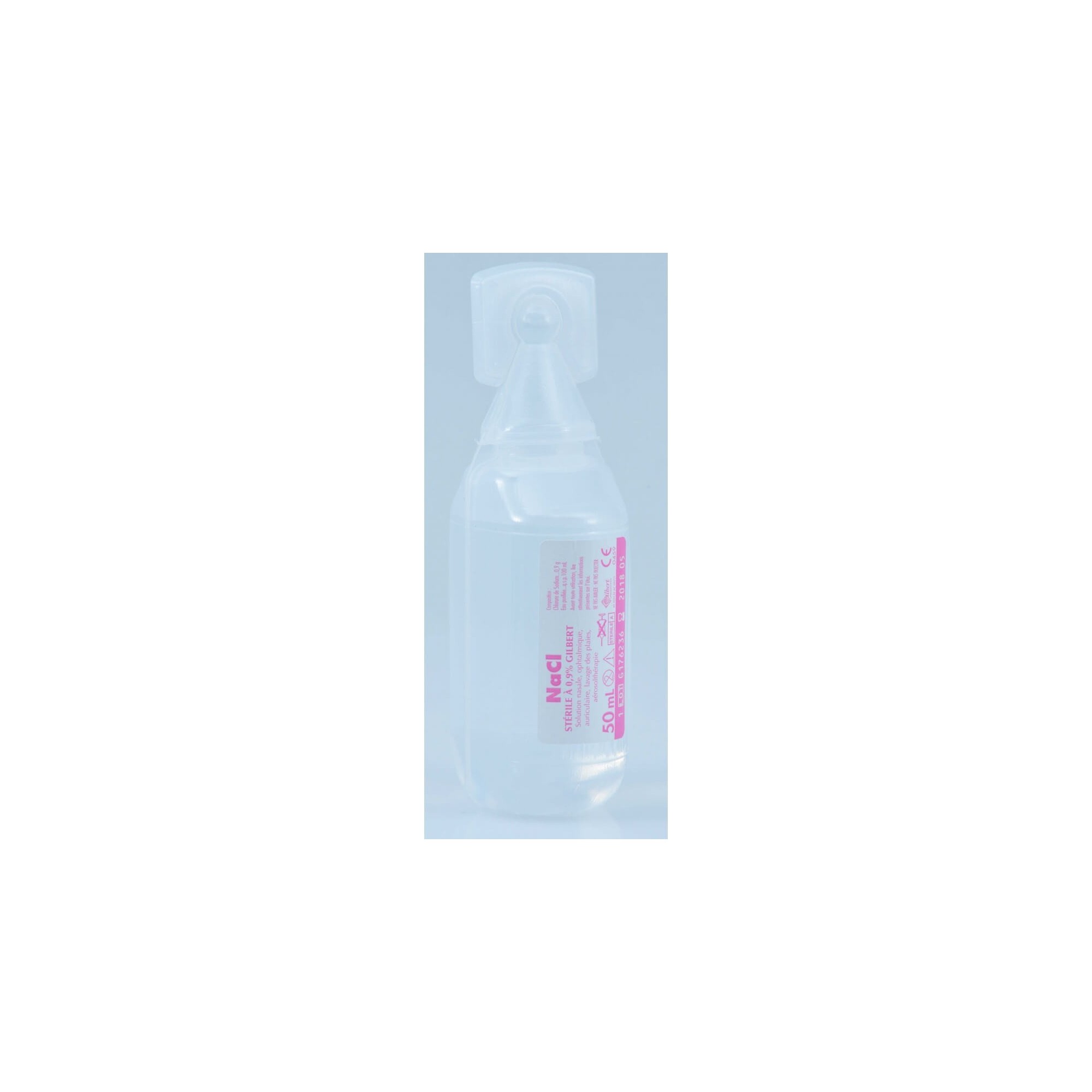 Sérum physiologique en unidoses de 50mL - GILBERT