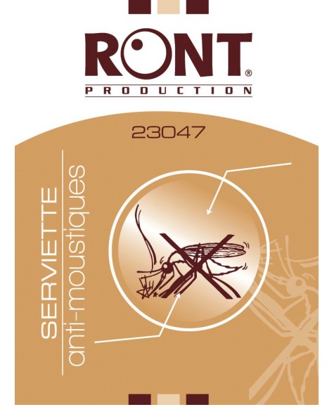 Serviette apaisante spéciale piqûre de moustique - RONT
