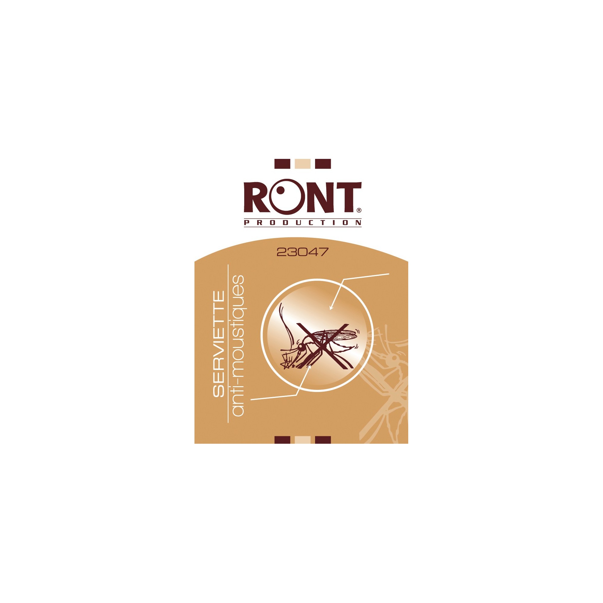 Serviette apaisante spéciale piqûre de moustique - RONT