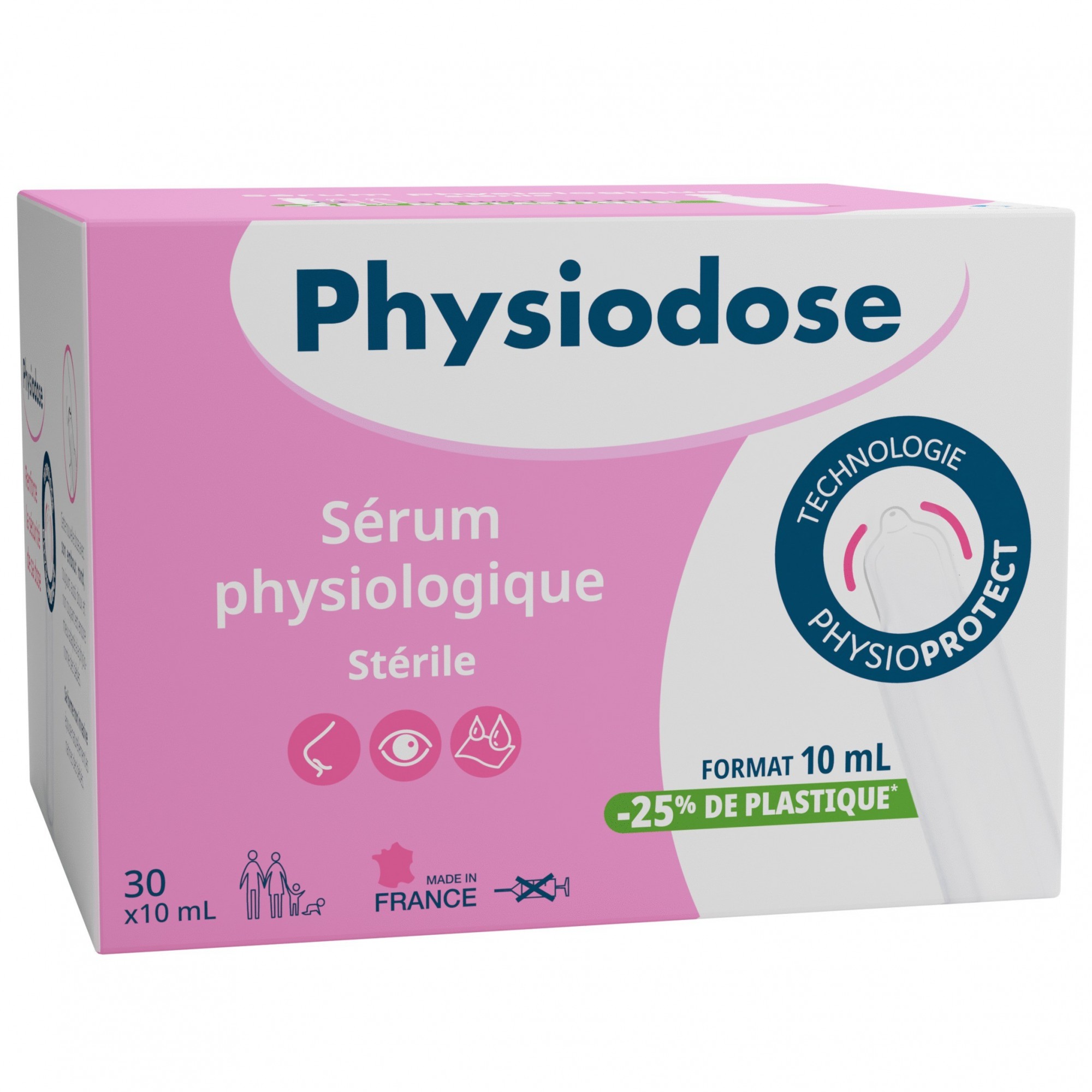 Boite de 30 unidoses sérum physiologique 10mL - GILBERT