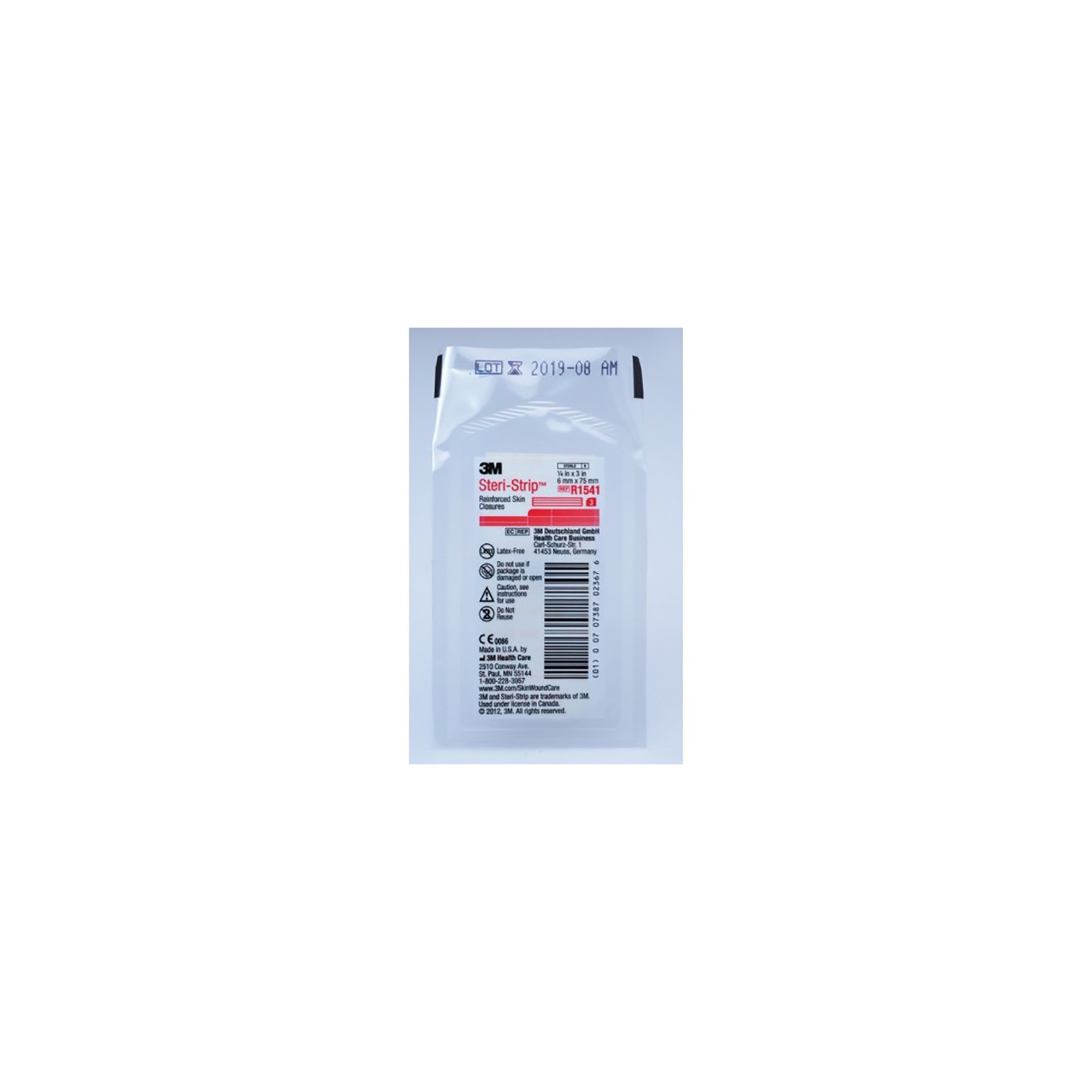 Sachet de 3 sutures adhésives 6x75mm STERI STRIP - 3M