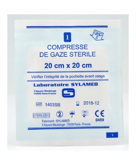 Compresse de gaze stérile 5x5cm
