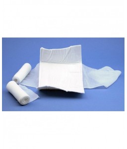 Pansement compressif 2 bandes 1 compresse 13x22cm