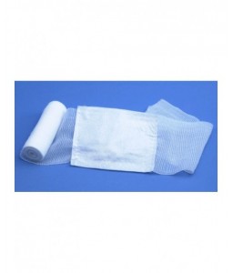 Pansement compressif 1 bande 1 compresse 10x12