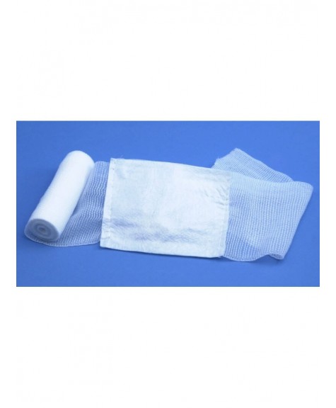 Pansement compressif 1 bande 1 compresse 10x12