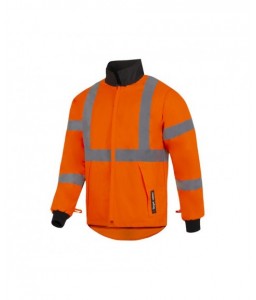 Gilet de travail froid et haute visibilité manches amovibles Rocket - T2S