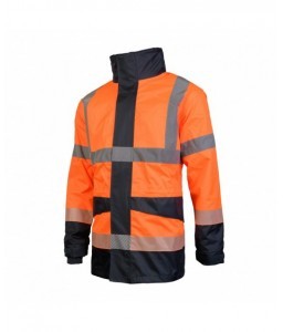 Parka de travail haute visibilité Rangoun - Securitop - Vêtements haute-visibilité - 2