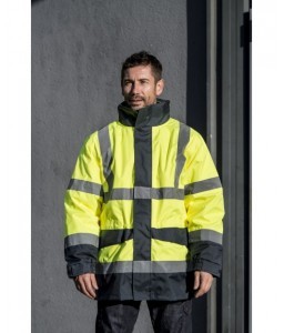 Parka de travail haute visibilité Rangoun - Securitop - Vêtements haute-visibilité - 3