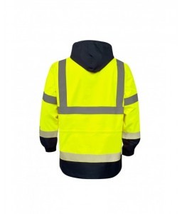 Parka de travail haute visibilité Rangoun - Securitop - Vêtements haute-visibilité - 8