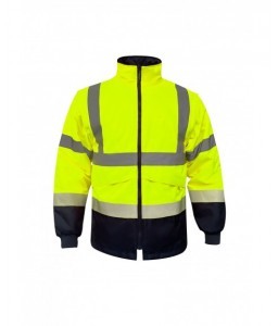 Blouson de travail haute visibilité Bagane - Securitop - Vêtements haute-visibilité - 8