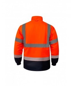 Blouson de travail haute visibilité Bagane - Securitop - Vêtements haute-visibilité - 9