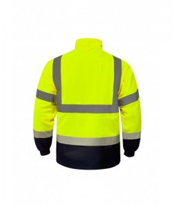 Blouson de travail haute visibilité Bagane - Securitop - Vêtements haute-visibilité - 10