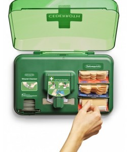 Distributeur garni de soins des plaies CEDERROTH - CEDERROTH - Pansements - 3
