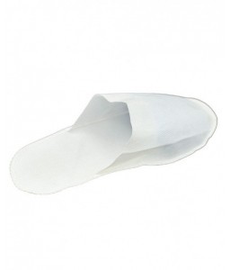 Paire de pantoufles jetables blanches - Accessoires : protection des pieds - 2