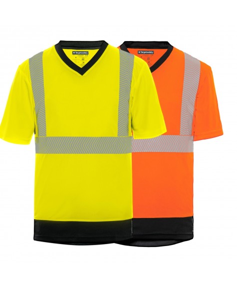 T-shirt manches courtes haute-visibilité Helium - T2S