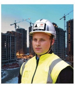Casque de protection aéré porte-badge EVOLITE® - JSP - Casque de chantier - 2
