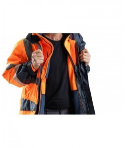 SOFTSHELL HAUTE VISIBILITE TREGANA RECYCLEE 3 COUCHES - Sécuritop - SECURITOP - Vêtements haute-visibilité - 10
