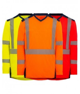 T-SHIRT HV BALI RECYCLE MANCHES LONGUES - T2S