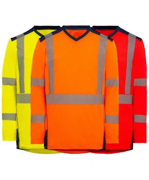 T-SHIRT HV BALI RECYCLE MANCHES LONGUES - T2S