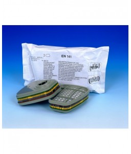 2 Filtres anti-gaz et vapeurs ABEK1 pour masque séries 6000 et 7000 - 3M - 106
