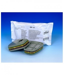 2 Filtres anti-gaz et vapeurs ABEK1 pour masque séries 6000 et 7000 - 3M - 106