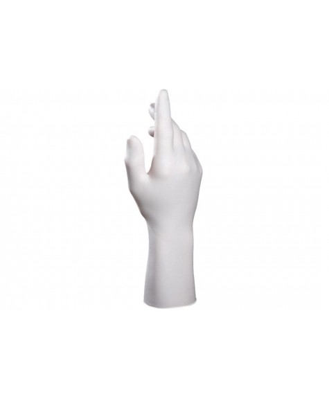 Boîte de 100 gants en latex naturel poudré à usage unique - Mapa - 666