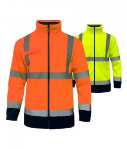 Polaire Haute-visibilité Liverpool recyclée - Sécuritop - SECURITOP