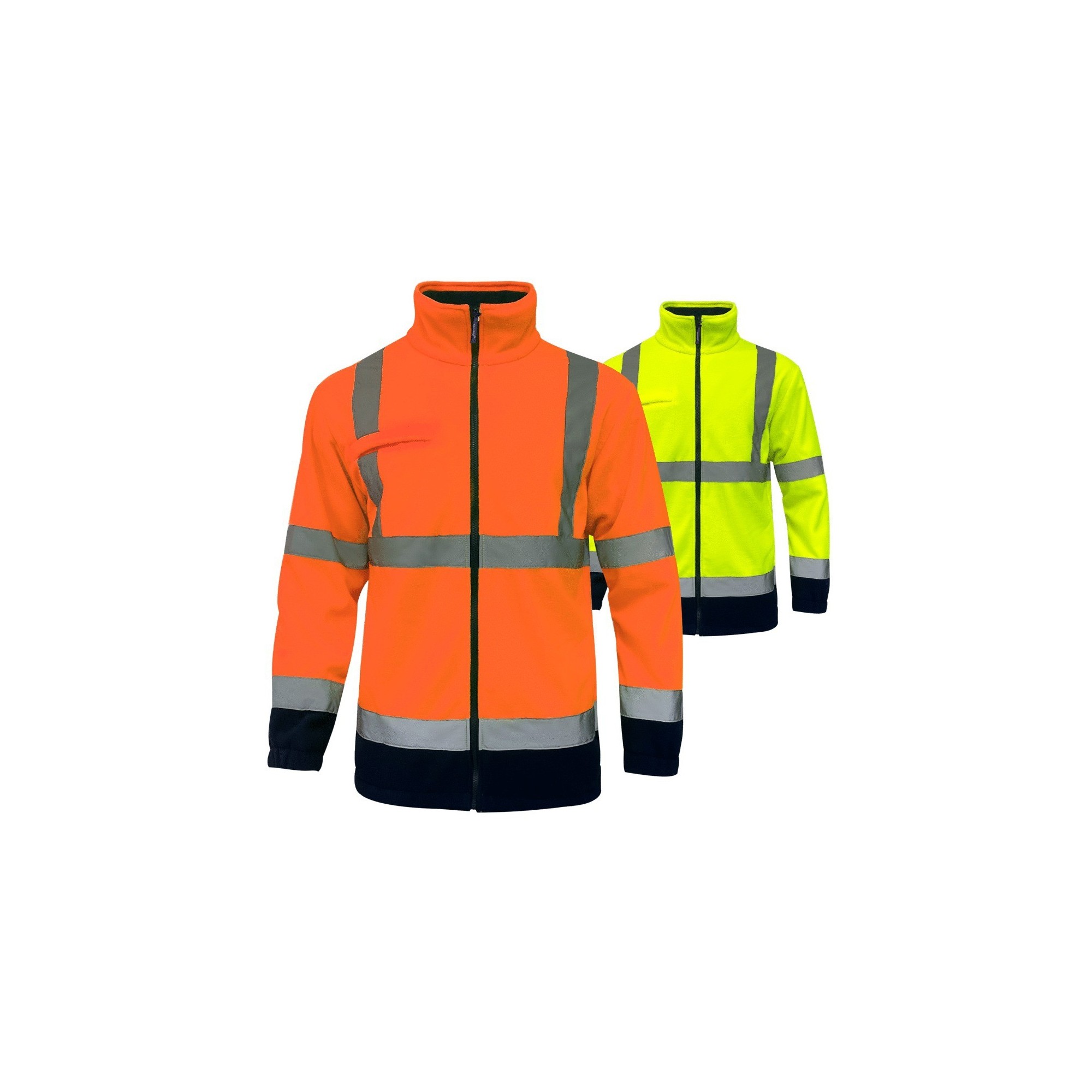 Polaire Haute-visibilité Liverpool recyclée - Sécuritop - SECURITOP