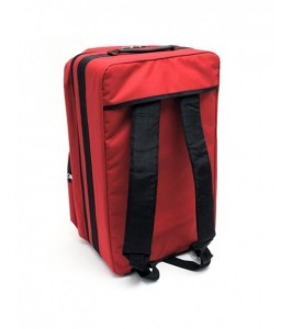 Sac à dos de premiers secours vide rouge - Trousses vides - 5