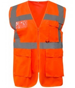 GILET HAUTE VISIBILITE LUMEN MULTIPOCHES RECYCLÉ - Sécuritop - SECURITOP - Vêtements haute-visibilité - 6