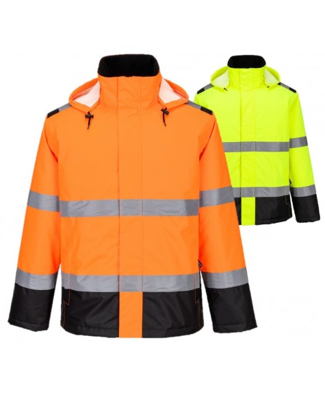 PARKA HAUTE VISIBILITE HORIZON RECYCLEE - SECURITOP