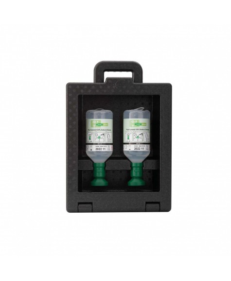 Coffret lave oeil PLUM IBOX 2 solutions salines 500mL - PLUM