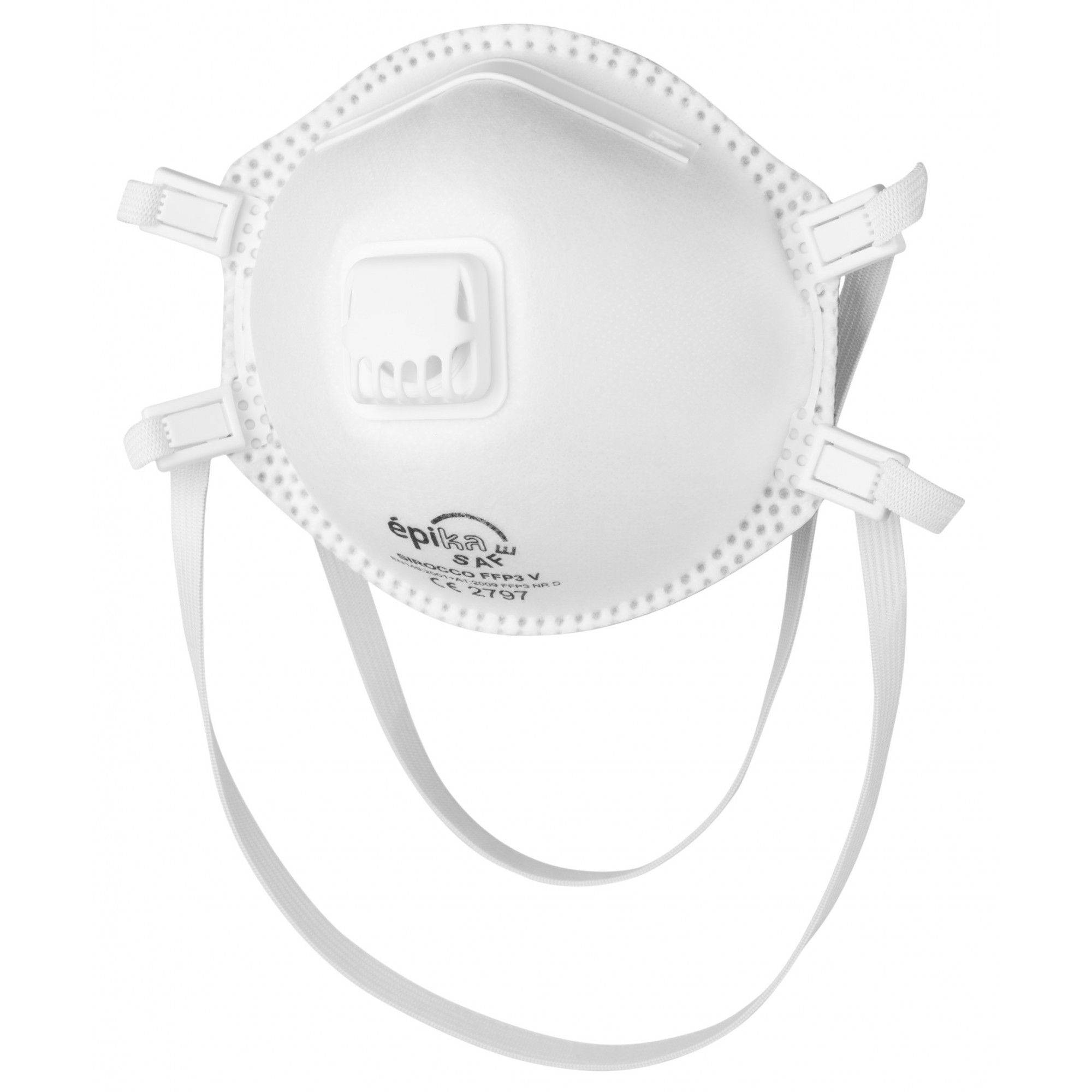 Boîte de 10 MASQUEs SIROCCO FFP3V X10 - EPIKA SAFE