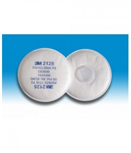 2 Filtres anti-poussière P2SL 2135 pour masques séries 6000 6500 et 7000 - 3M 2 Filtres anti-poussière P2SL 2135 pour masques séries 6000 6500 et 7000 - 3M