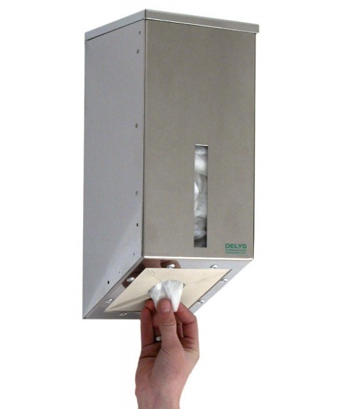 Distributeur d'articles usage unique inox petite capacité - EPIBOX Distributeur d'articles usage unique inox petite capacité - EPIBOX