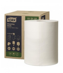 Rouleau CHIFFON DE NETTOYAGE 400F W2/W3/W1 - Tork Rouleau CHIFFON DE NETTOYAGE 400F W2/W3/W1 - Tork
