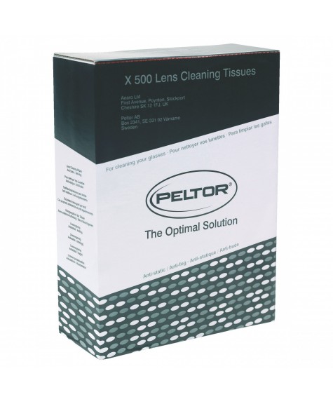 Boîte de 500 lingettes nettoyantes pour lunettes et masques - 3M