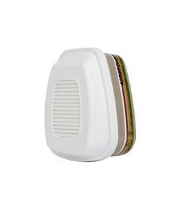 2 Filtres combinés anti-gaz et anti-particules vapeurs A2B2E2K2HgP3 6099 pour masques séries 6000 - 3M - Filtres et cartouches -