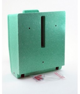 Station murale fermée avec douches oculaires 500mL Nacl + pH Neutral 200mL - PLUM - Soins de l'œil et douches oculaires - 3