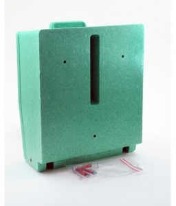 Station murale fermée avec douches oculaires 500mL Nacl + pH Neutral 200mL - PLUM - Soins de l'œil et douches oculaires - 3