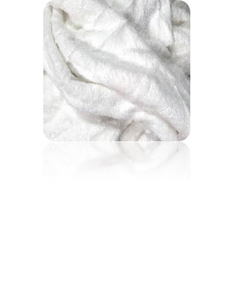 CHIFFON BLANC EPONGE COTON - COMPAS