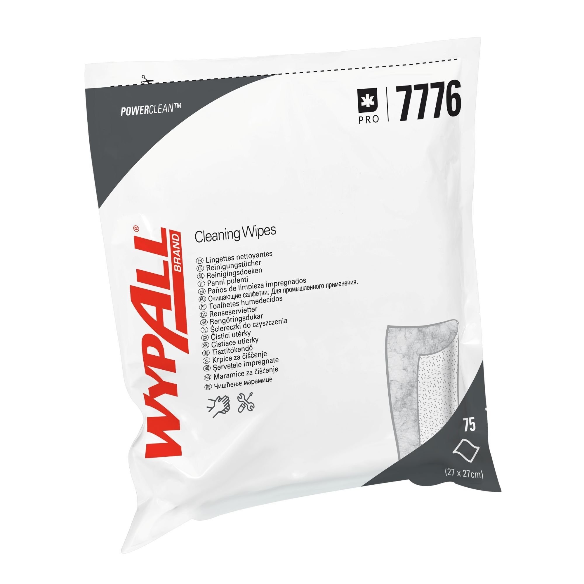 Recharges de 75 lingettes nettoyantes pour seau Wypall® 7775 - Kimberly Clark - KIMBERLY-CLARK