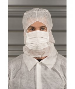 50 cagoules jetables avec masque - EPIKA - Coiffes jetables - 4