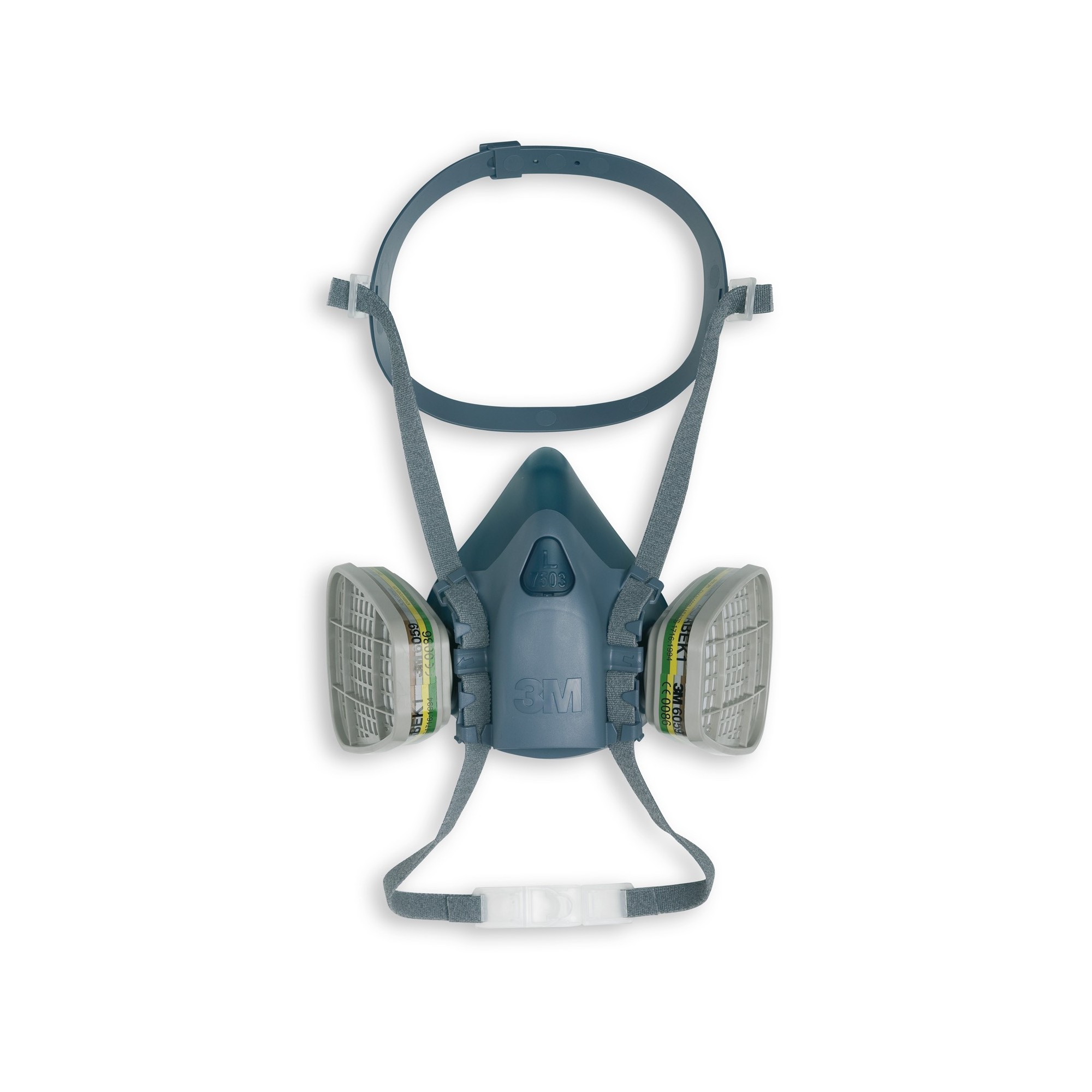 DEMI-MASQUE 7502/7503 à double filtres - 3M
