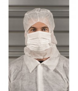 50 cagoules jetables avec masque - EPIKA - Coiffes jetables - 4