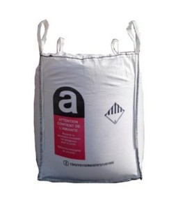 Sac Big Bag avec marquage Amiante - SMH - Collecte des déchets - 2