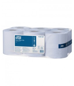 6 bobines de papier essuyage basic - Tork - Essuyage - 4