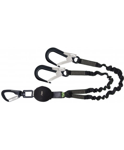 LONGE DOUBLE + ABSORBEUR EDGE - KRATOS SAFETY