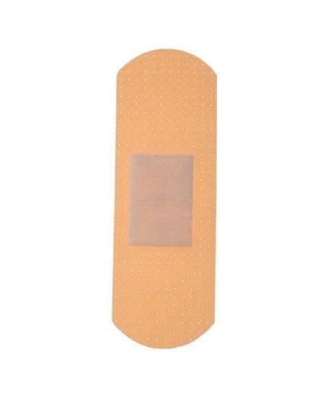 Sachet de 6 pansements chair plastique 2x7cm