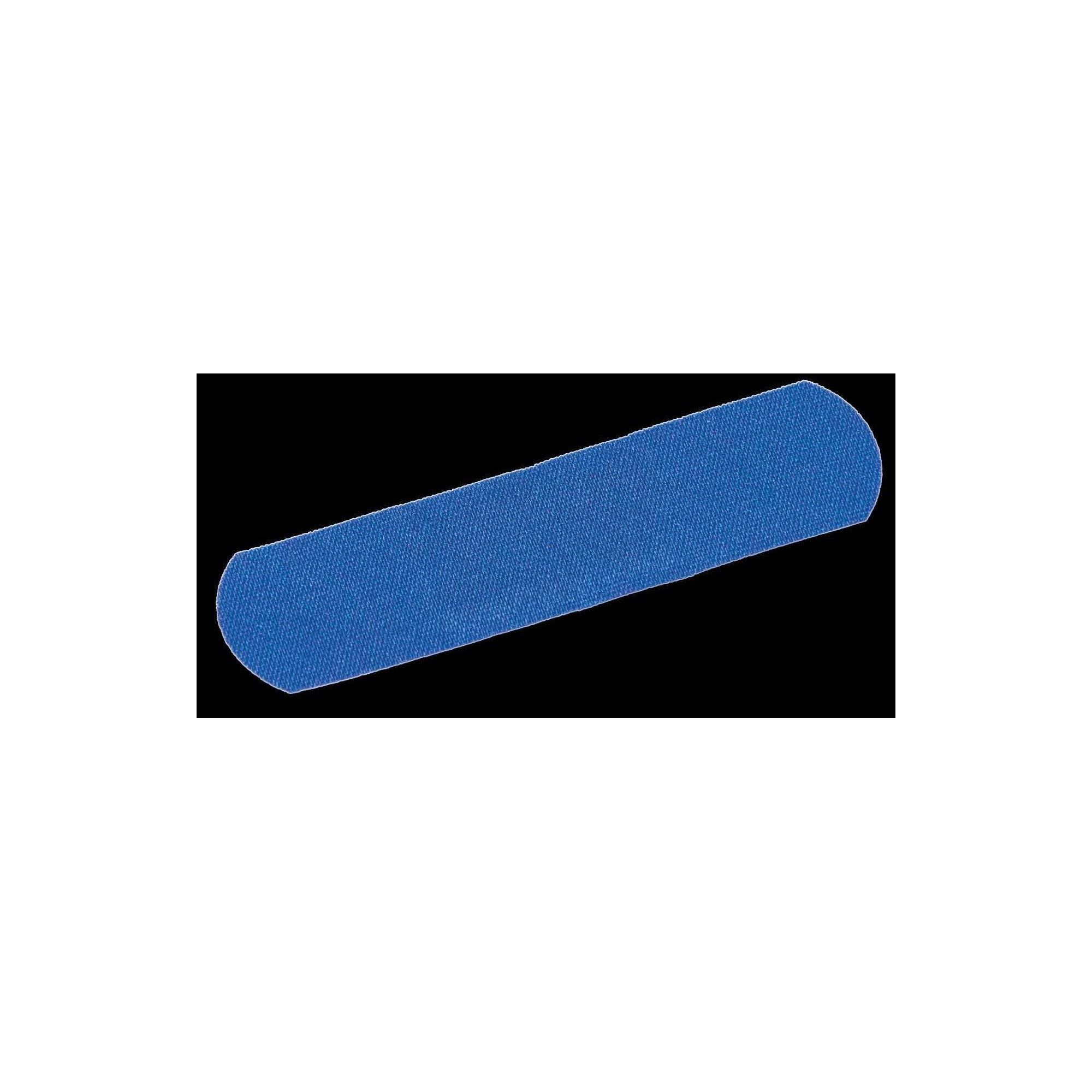 SACHETS DE 50 PANSEMENTS BLEUS TISSES 7X2CM